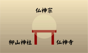仏神宗仏神寺柳山神社マーク5
