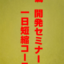 氣開発セミナー一日短縮コース
